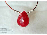 NATURAL RUBY - DROP - 0,40 καράτια (2)