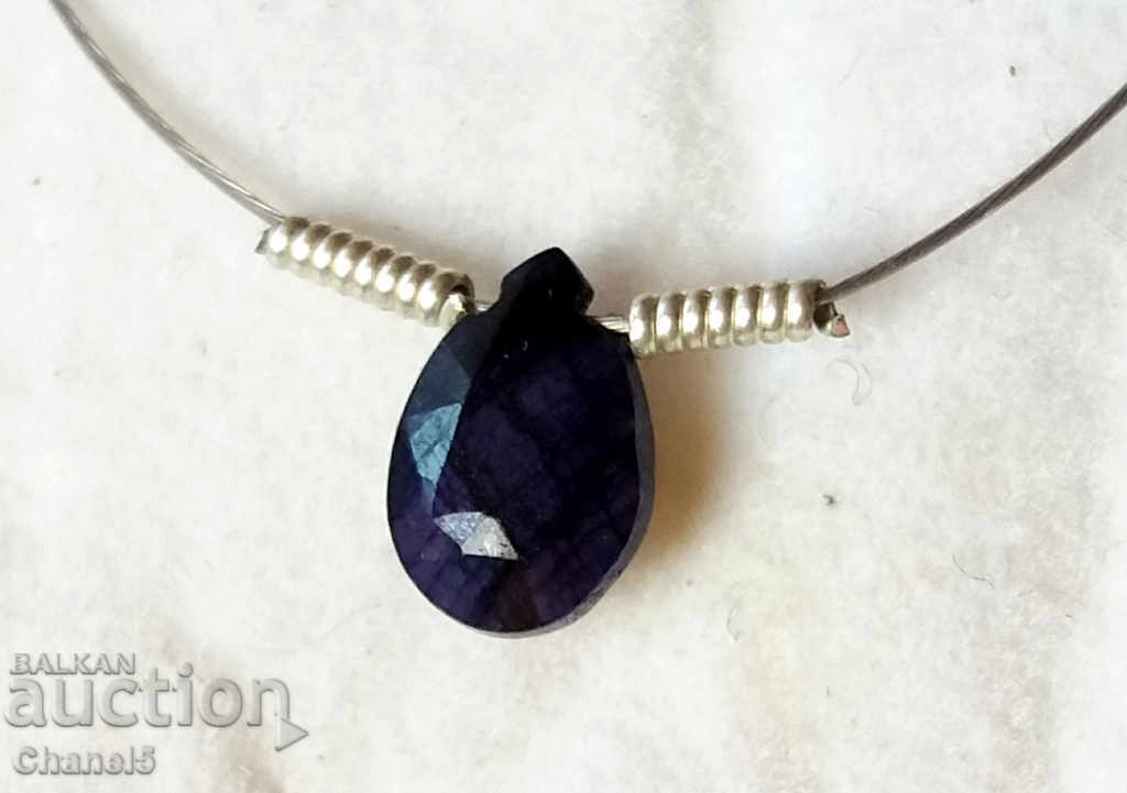 NATURAL SAPPHIRE - DROP - 0.40 carats (7) with price 8.00 BGN | € 4.09