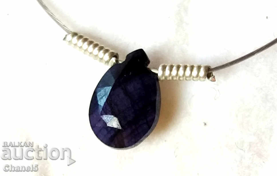 Auction NATURAL SAPPHIRE - DROP - 0.85 carats (12) Auction NATURAL SAPPHIRE - DROP - 0.85 carats (12)