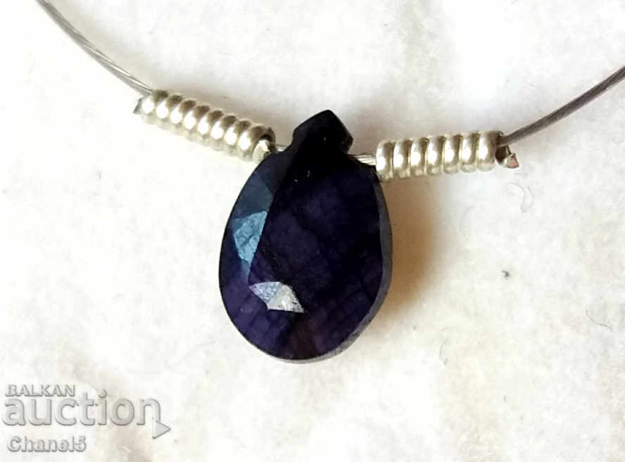 NATURAL SAPPHIRE - DROP - 0.85 carats (12) - 5 NATURAL SAPPHIRE - DROP - 0.85 carats (12) - 5