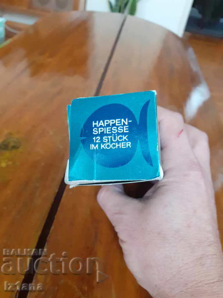 Auction Old cocktail sticks, bites Auction Old cocktail sticks, bites