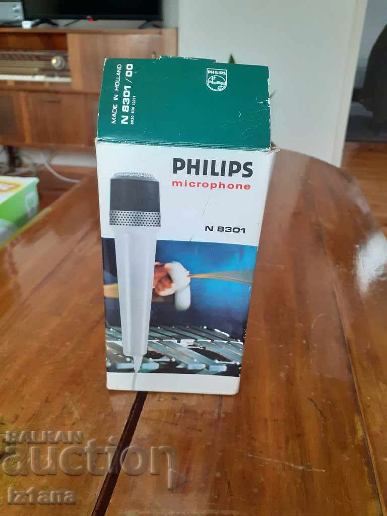 Old PHILIPS microphone