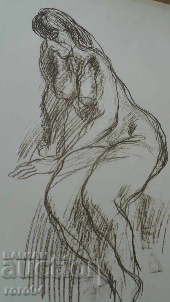 SVETLIN RUSEV (1933 - 2018) NAKED FEMALE BODY - 7 SVETLIN RUSEV (1933 - 2018) NAKED FEMALE BODY - 7