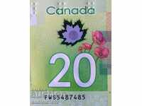 CANADA - 20 $ 2015, P-111, UNC, JUBILEE, ROW