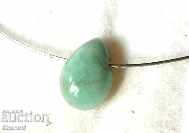 Auction NATURAL EMERALD - DROP, CABOSON - 0.55 carats (38) Auction NATURAL EMERALD - DROP, CABOSON - 0.55 carats (38)