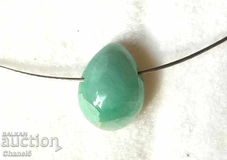 EMERALD NATURAL - DROP, CABOSON - 0,80 carate (39)