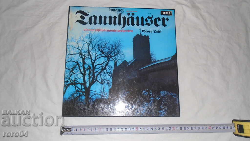 Wagner Tannhauser / Solti / VPO 4 LP box set