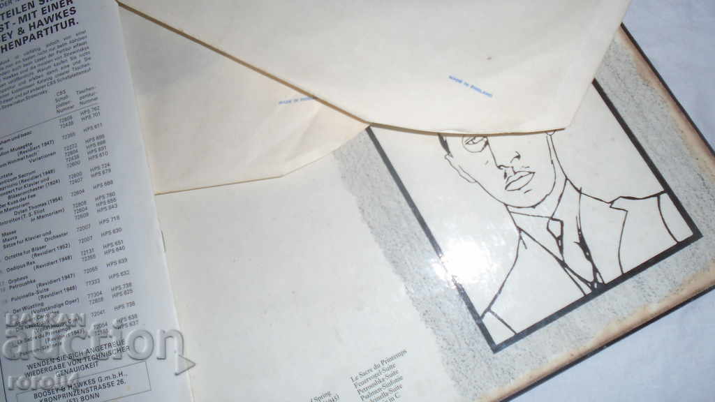 In Memoriam Igor Stravinsky CBS 77333 3 LP Box - 7 In Memoriam Igor Stravinsky CBS 77333 3 LP Box - 7