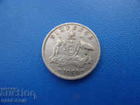 RS (23) Αυστραλία 6 Penny 1951 Rare