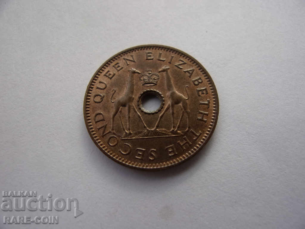 RS (23) Rodezia și Nyasaland ½ Penny 1958 UNC Rare