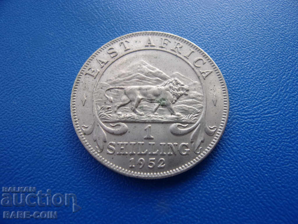 RS (23) British East Africa 1 Shilling 1952 UNC Rare