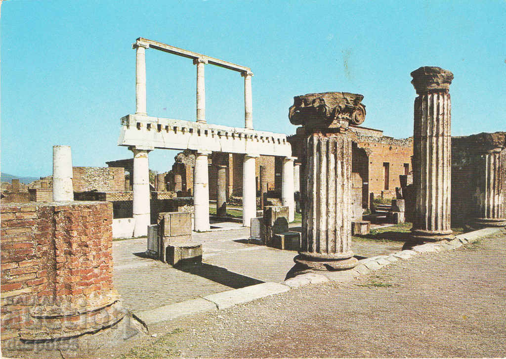 Italy. Campania region - Pompeii. Excavation. with price 1.80 BGN | € 0.92 Italy. Campania region - Pompeii. Excavation. with price 1.80 BGN | € 0.92