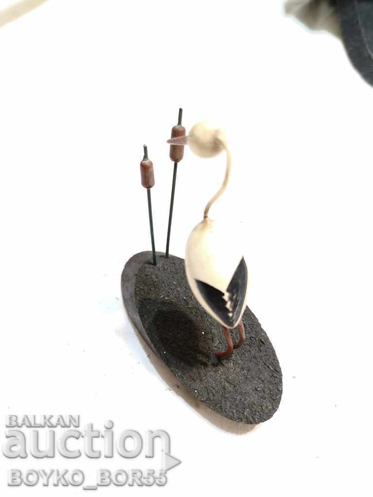Old Bulgarian Royal Stork Figurine, Ritual with price 15.00 BGN | € 7.67