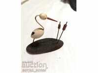 Стара Българска Царска Фигурка Щъркел, Обредна