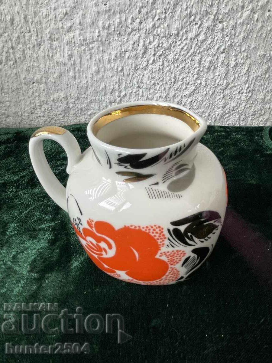 Milk jug, LFZ, 10 cm, USSR
