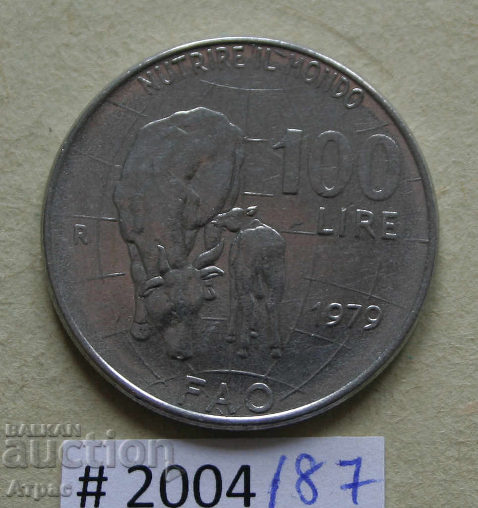 100 лири 1979   Италия
