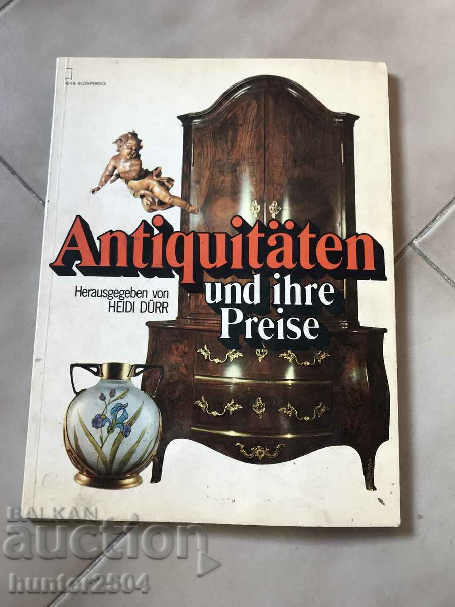 Catalog antic - german