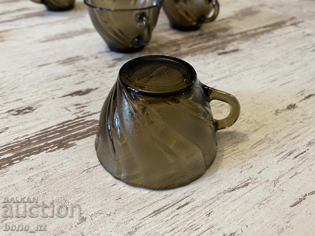 Auction 10478. Service cups for coffee duralex unused Auction 10478. Service cups for coffee duralex unused