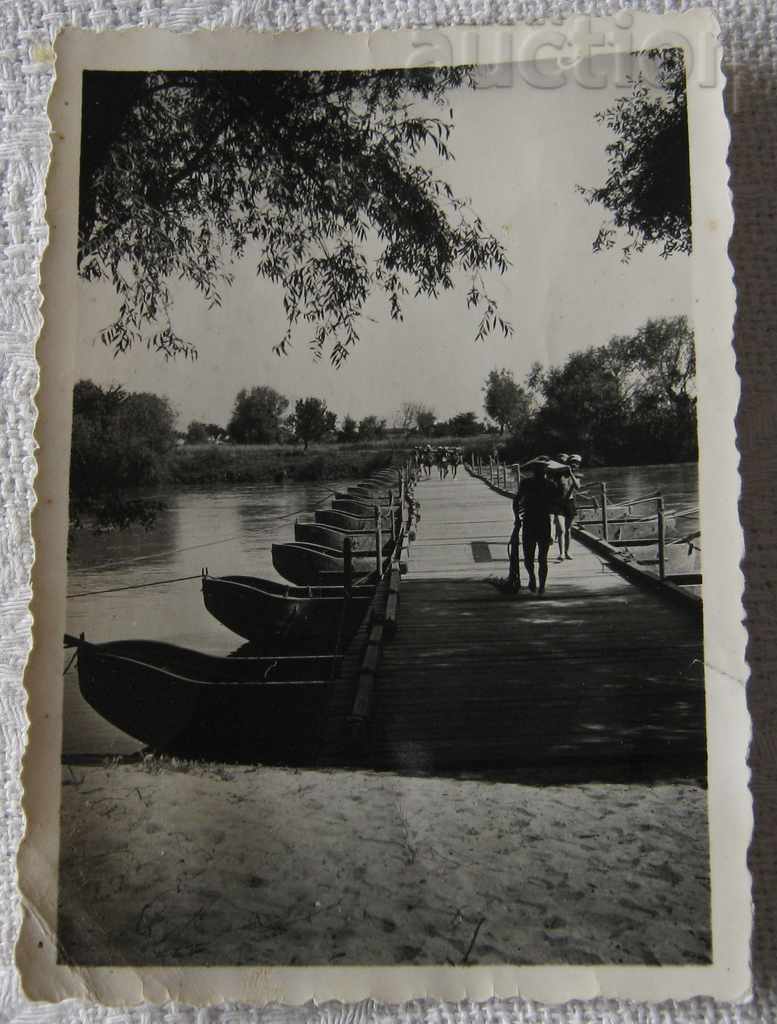 ΦΩΤΟΓΡΑΦΙΑ PONTOON BRIDGE MARITSA PLODIV 1937