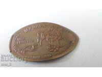 БРОНЗОВ СУВЕНИР/СТОТЕ НАЦИОНАЛНИ ТУРИСТИЧЕСКИ ОБЕКТА/ МАДАРА