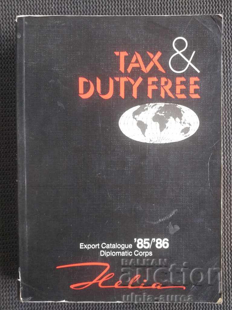 TAX END DUTY FREE 1985/1986