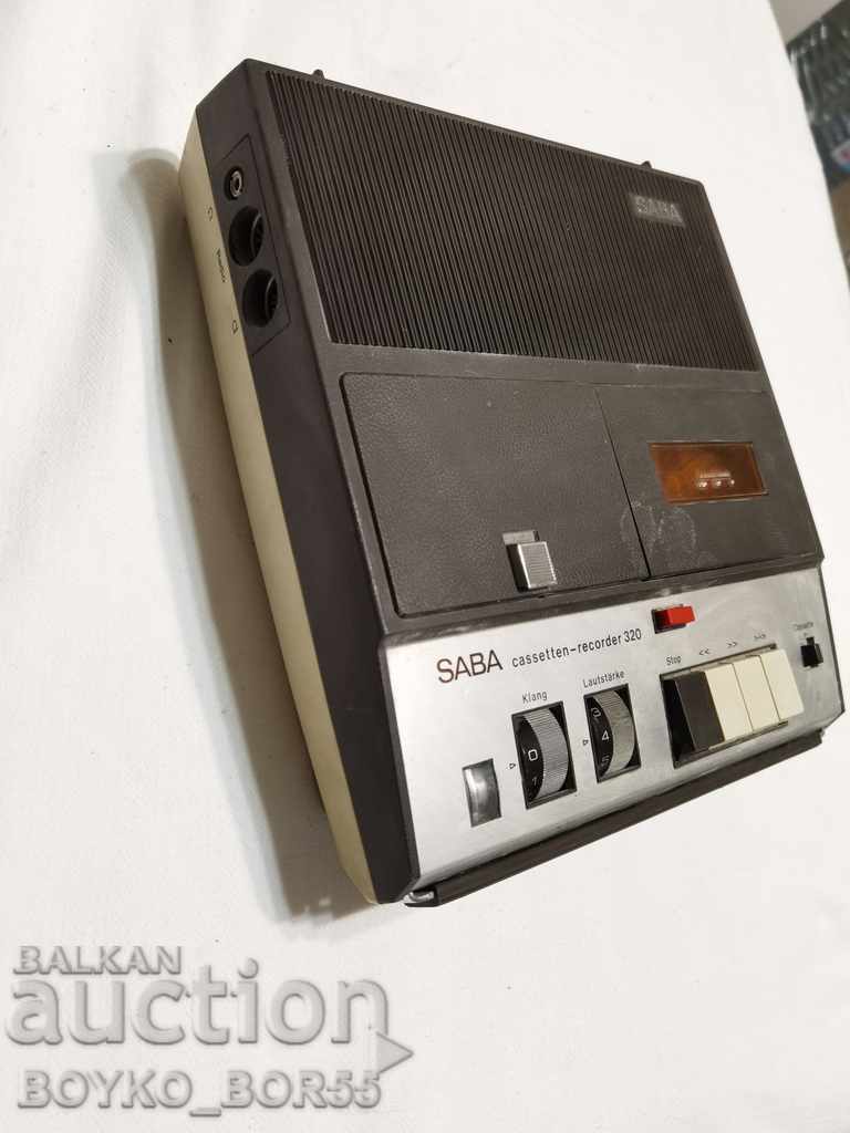 Rare German Cassette Player SABA with price 38.00 BGN | € 19.43 Rare German Cassette Player SABA with price 38.00 BGN | € 19.43