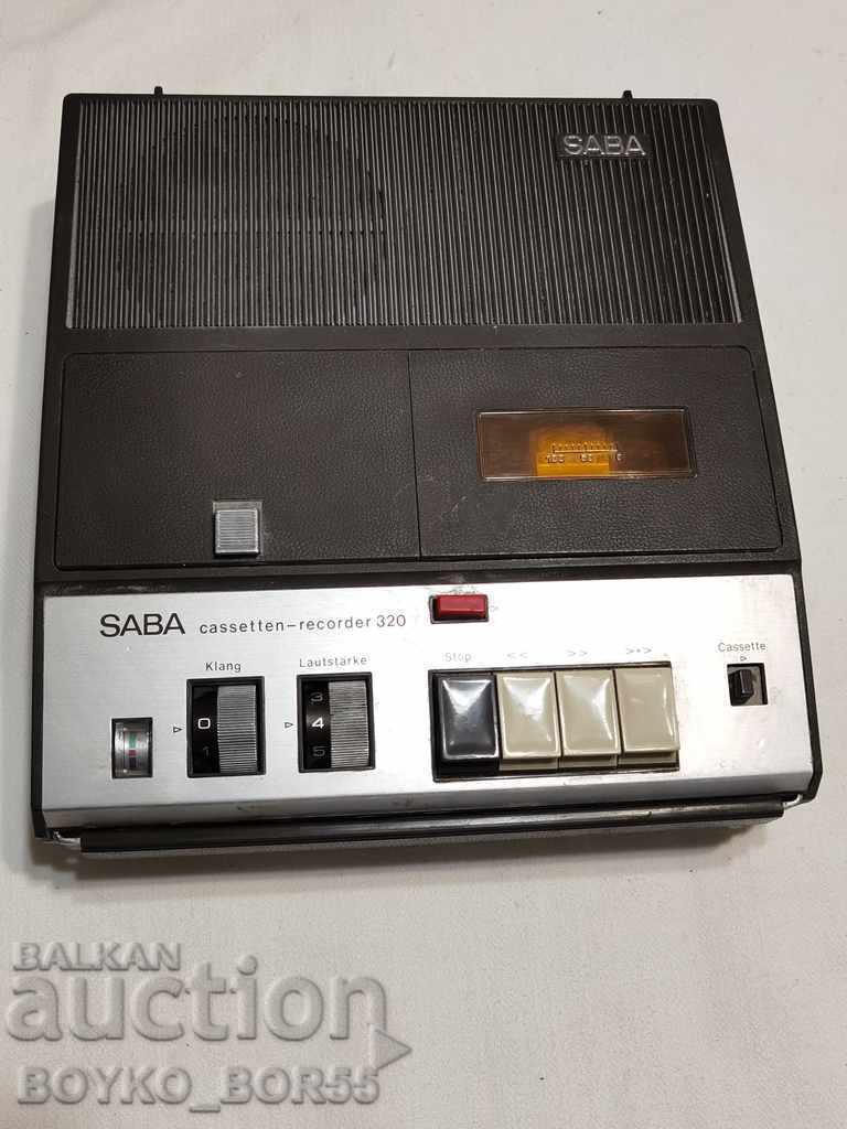 Rare German Cassette Player SABA