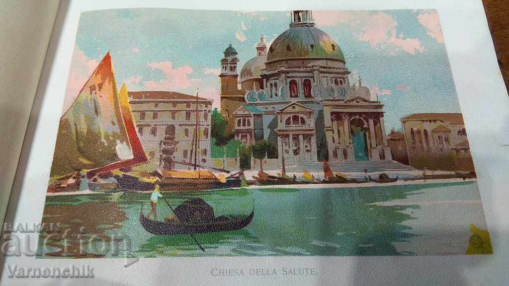 Delivery of 20 pcs. Old WATERCOLOR from Venice 1870-1900