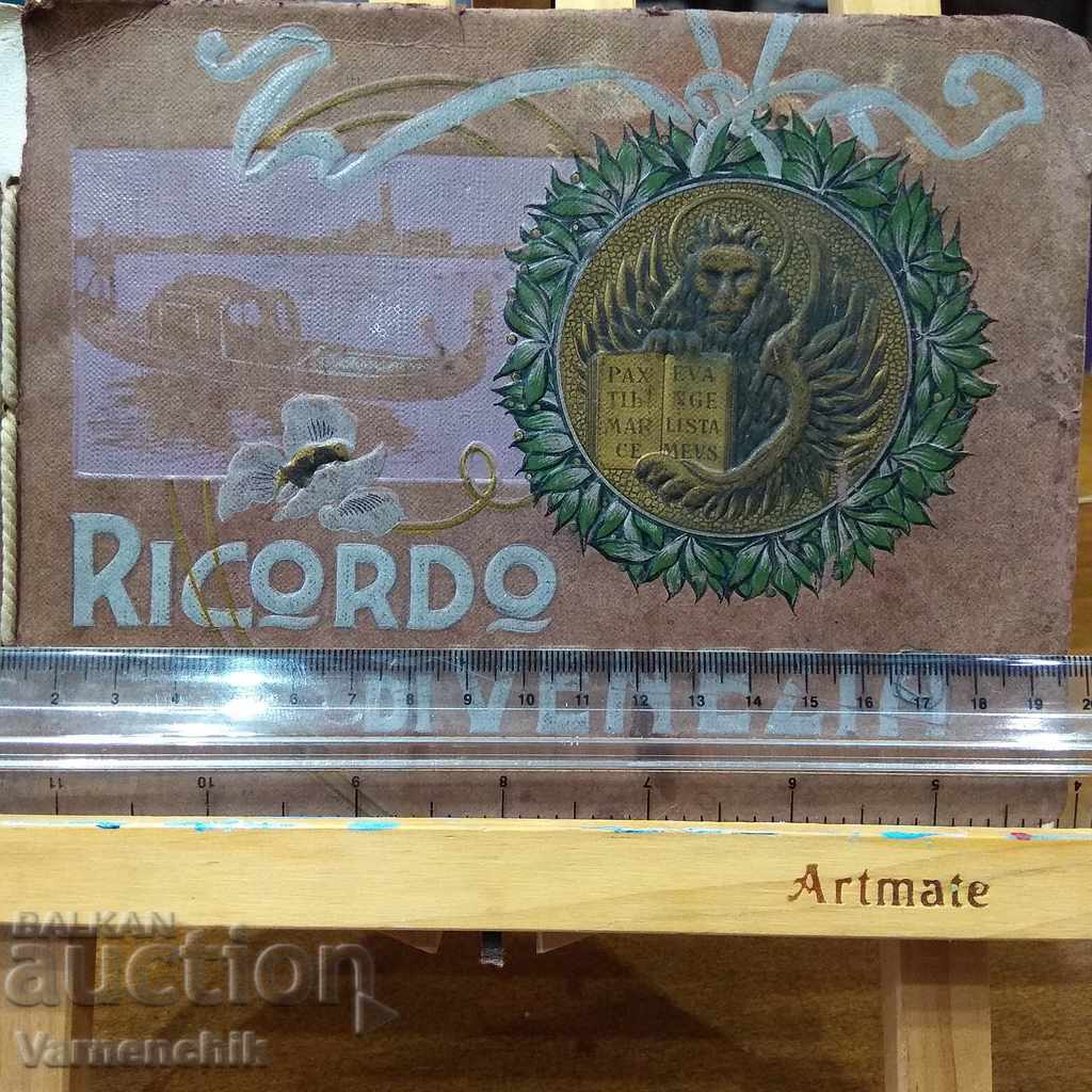 20 pcs. Old WATERCOLOR from Venice 1870-1900 - 7