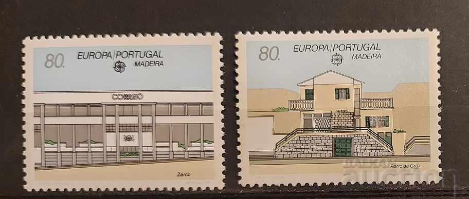 Portugalia / Madeira 1990 Europa CEPT Clădiri MNH