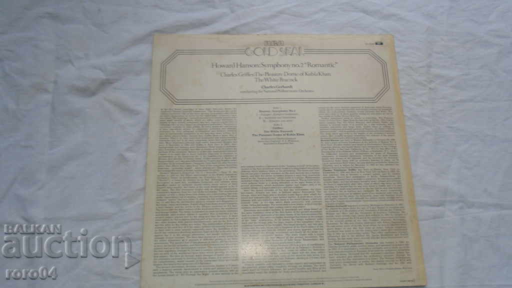 Auction  RCA GOLD SEAL - GL 25021