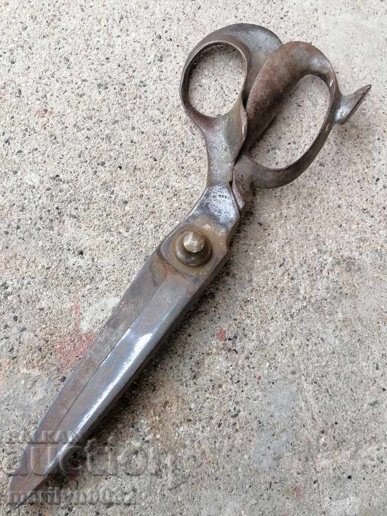 Auction  Tailoring German late 19th century scissors Solingen scissors
