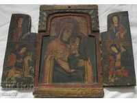 Old home icon, triptych-ONLY BY PERSONAL TRANSFER