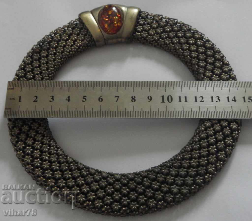 necklace with amber - 5 necklace with amber - 5