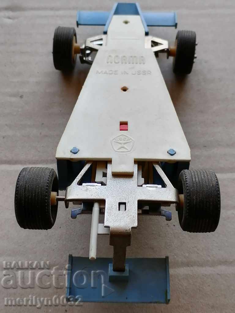 Children's plastic toy car, cart late 80s - 6