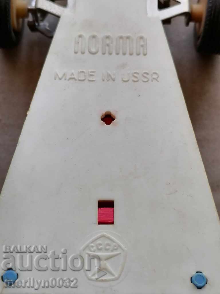 Children's plastic toy car, cart late 80s - 7