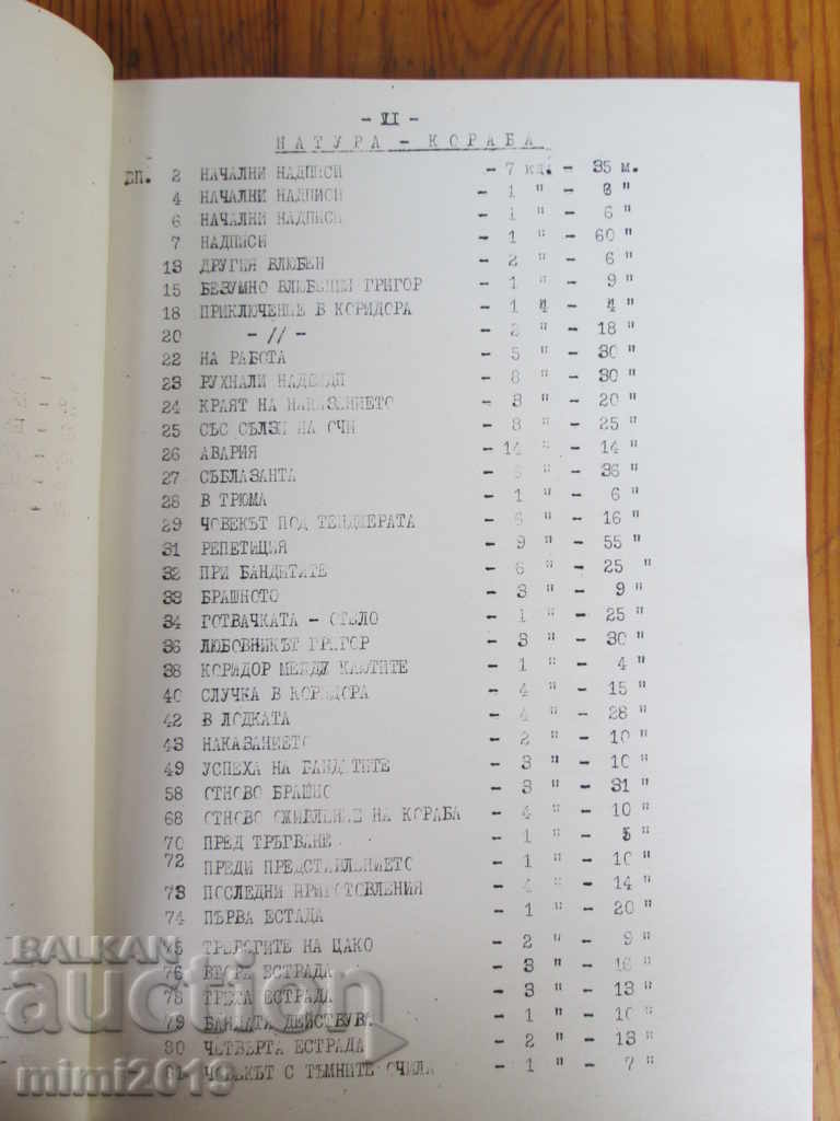 Delivery of The original screenplay "Nako, Dako and Tsako-sailors" Mormarevi brothers Delivery of The original screenplay "Nako, Dako and Tsako-sailors" Mormarevi brothers