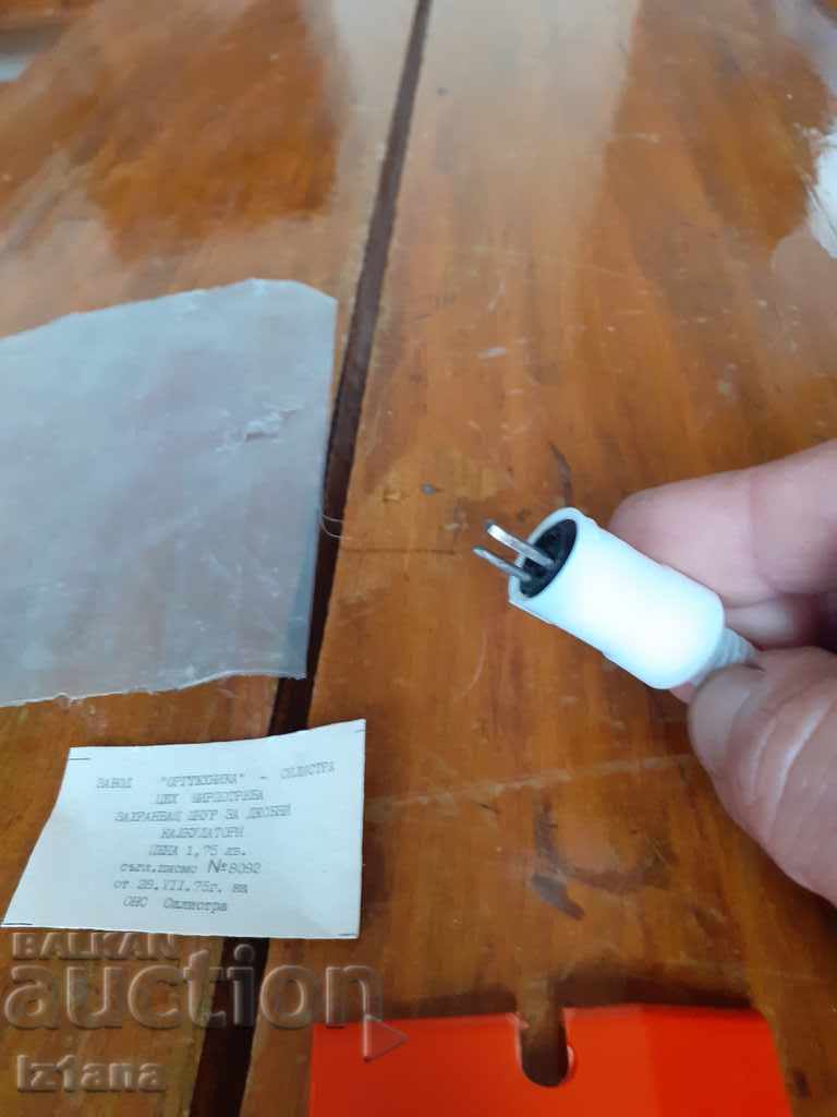 Old Power cord for Elka pocket calculators - 6 Old Power cord for Elka pocket calculators - 6