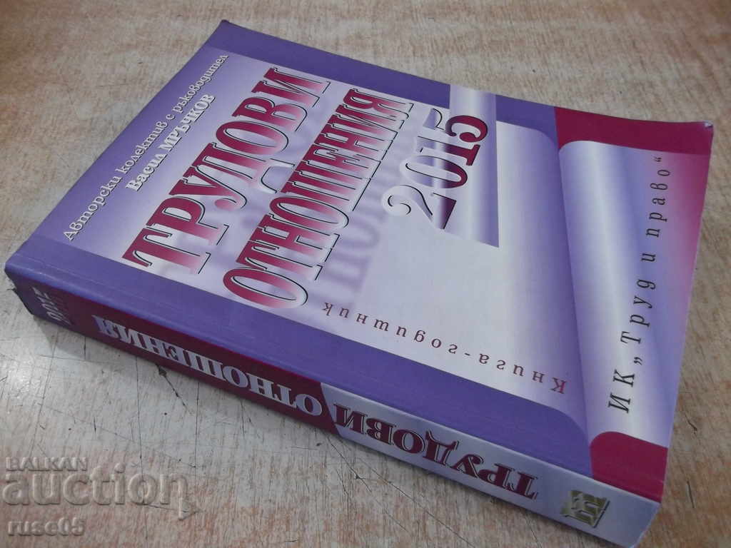 Βιβλίο "Εργασιακές σχέσεις-2015-Βασίλειος Μάχκοφ" - 704 σελίδες. - 7