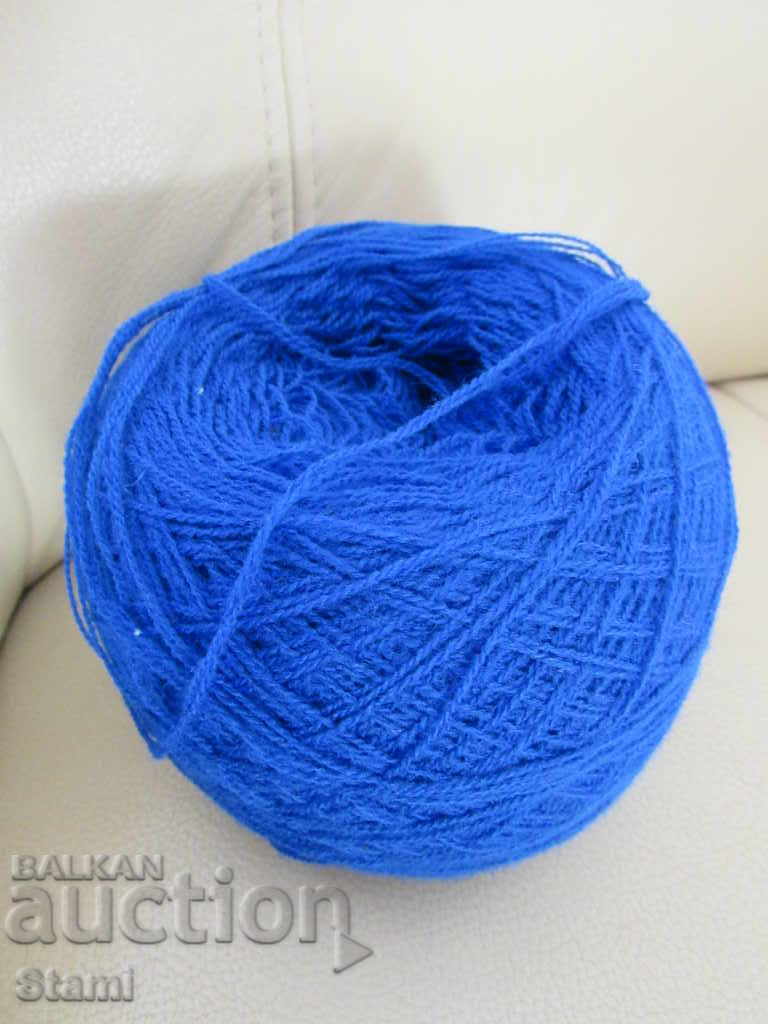 Yarn in color Paris blue 106 grams with price 2.50 BGN | € 1.28 Yarn in color Paris blue 106 grams with price 2.50 BGN | € 1.28
