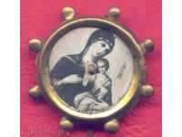 Badge - CHURCH - The Mother of God and the Baby / Z406