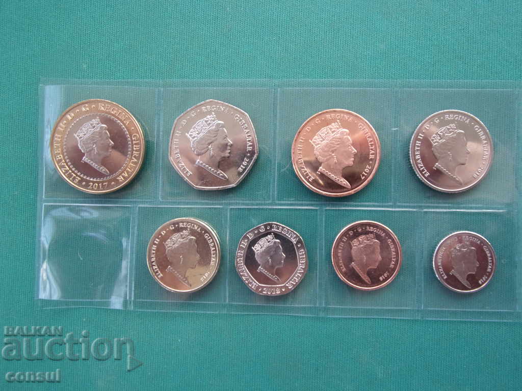 Livrarea Gibraltar Set Monede 2017 - 2018 UNC Livrarea Gibraltar Set Monede 2017 - 2018 UNC