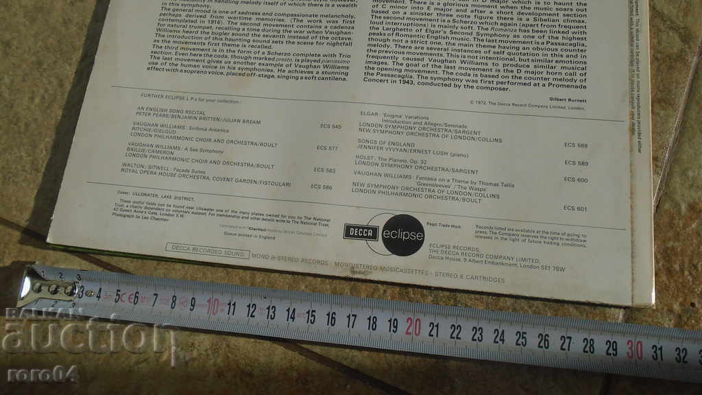 Vaughan Williams - 5 Vaughan Williams - 5