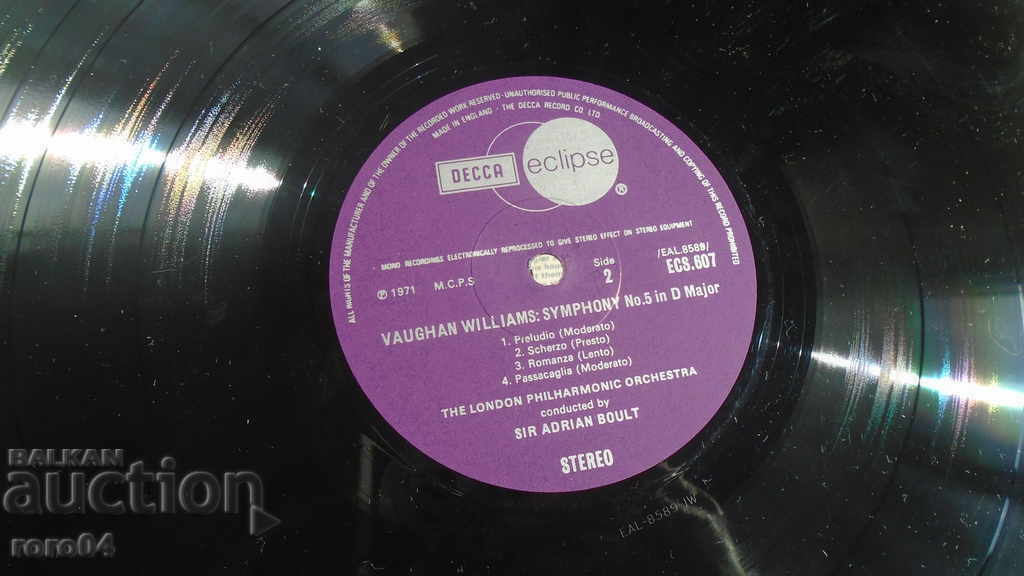 Vaughan Williams - 7 Vaughan Williams - 7