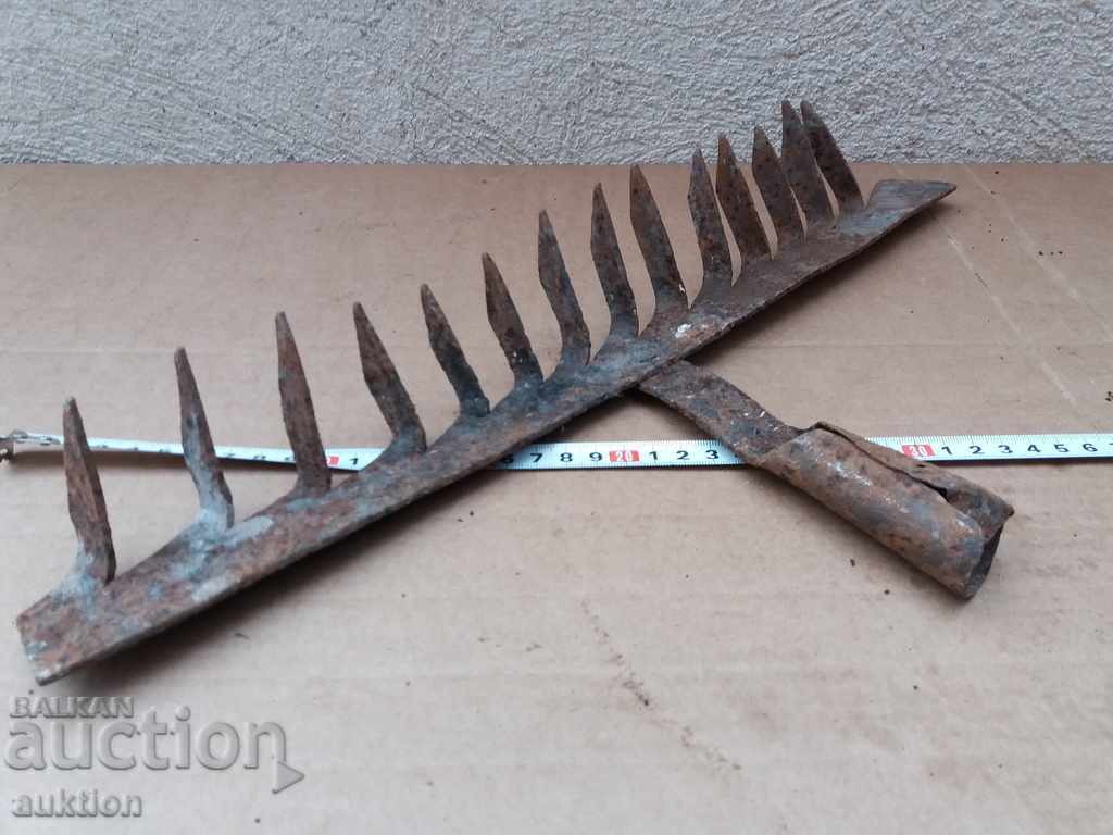 OLD MASSIVE FORGED THREADER - 7 OLD MASSIVE FORGED THREADER - 7