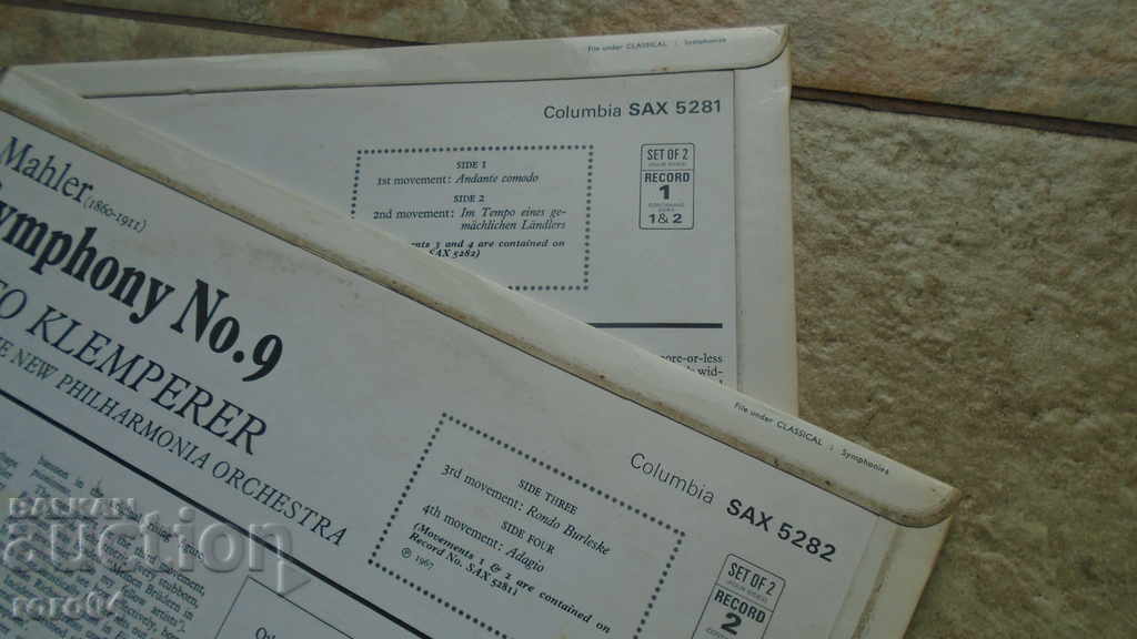 Delivery of MAHLER-Symphony No.9 - RRR Delivery of MAHLER-Symphony No.9 - RRR