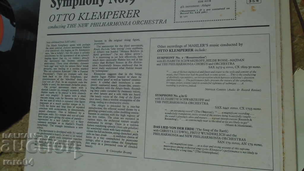 MAHLER-Symphony No.9 - RRR - 5 MAHLER-Symphony No.9 - RRR - 5