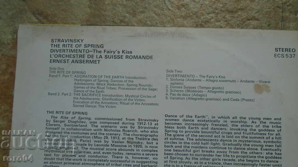 STRAVINSKY - 5