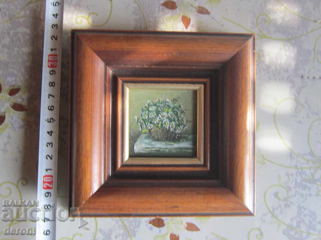 Old painting signed thumbnail 1 with price 80.00 BGN | € 40.90 Old painting signed thumbnail 1 with price 80.00 BGN | € 40.90