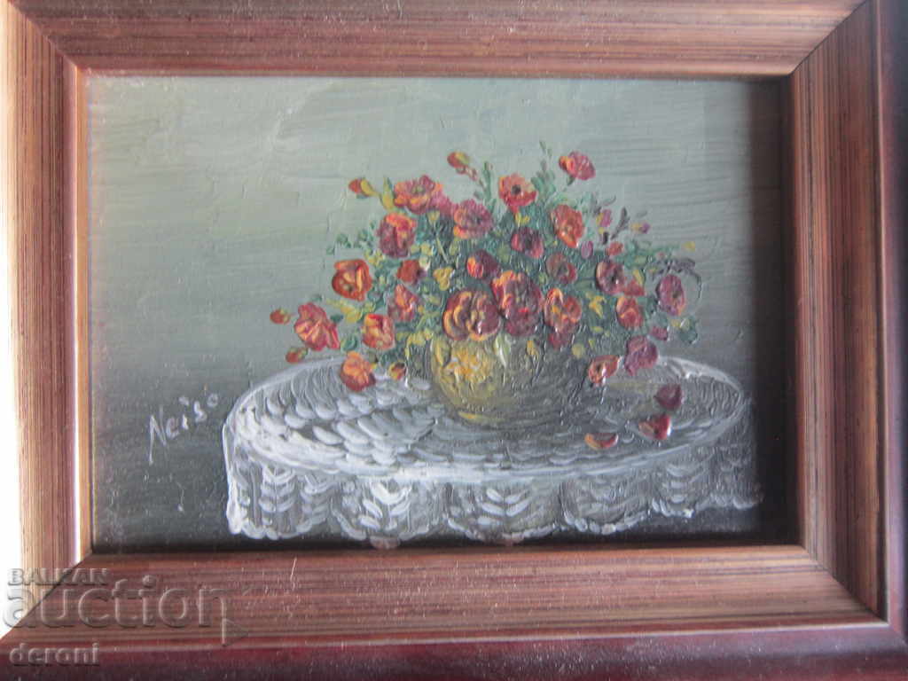 Auction Old painting signed thumbnail 2 Auction Old painting signed thumbnail 2